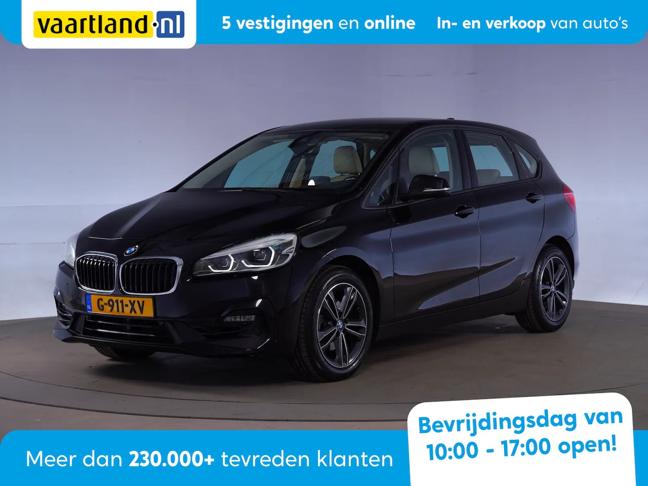 BMW 2-serie Active Tourer - 218i Executive Sportline Aut [ Nav Carplay Head-up display ] - AutoWereld.nl
