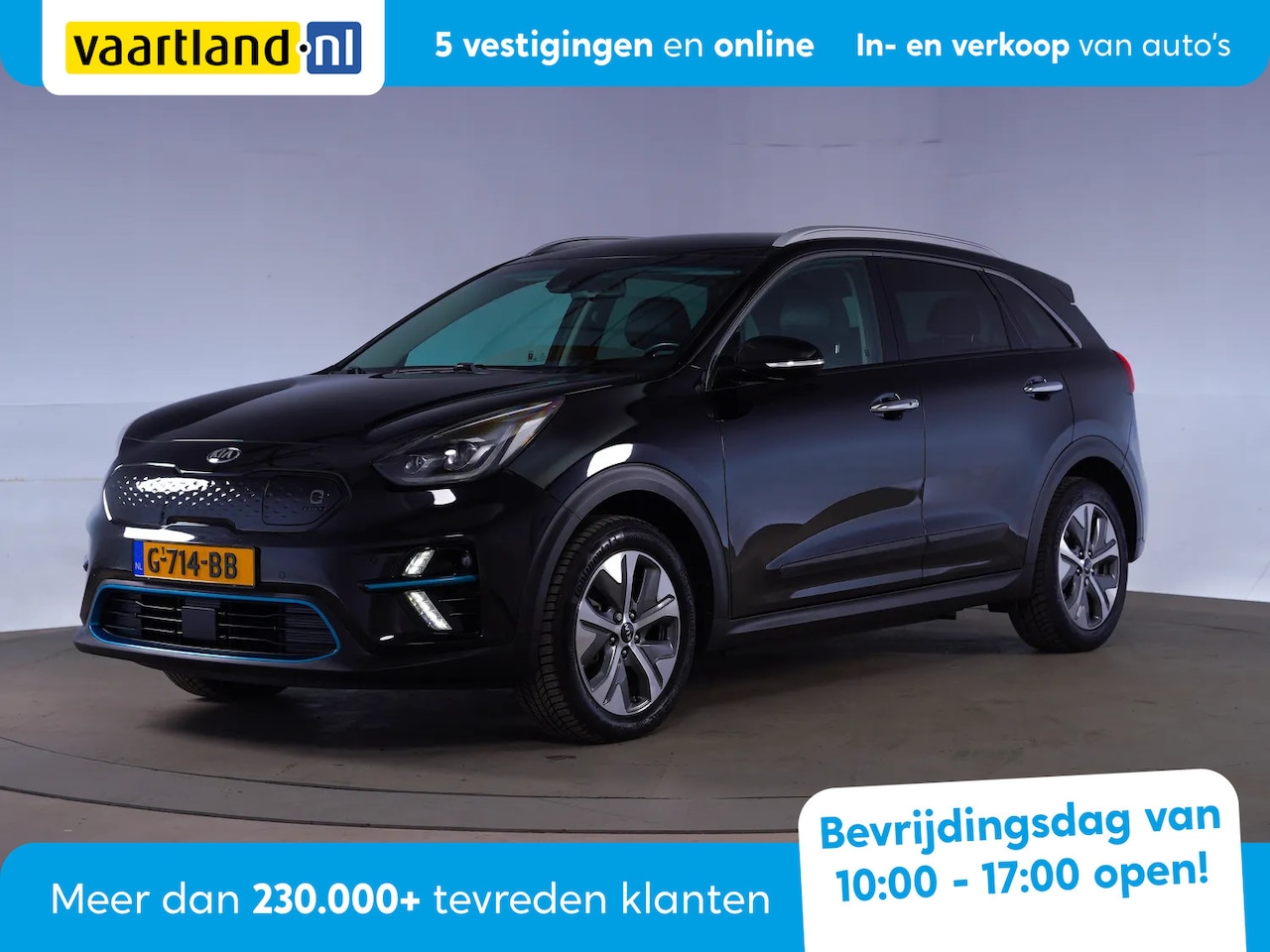 Kia e-Niro - 64 kWh ExecutiveLine [ LED Leder Navi Camera ] - AutoWereld.nl