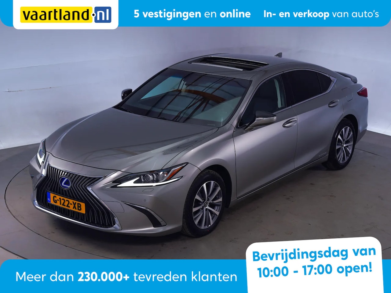 Lexus ES - 300H Business Line [ Schuifdak Leder Stoelverwarming Navi LED ] - AutoWereld.nl