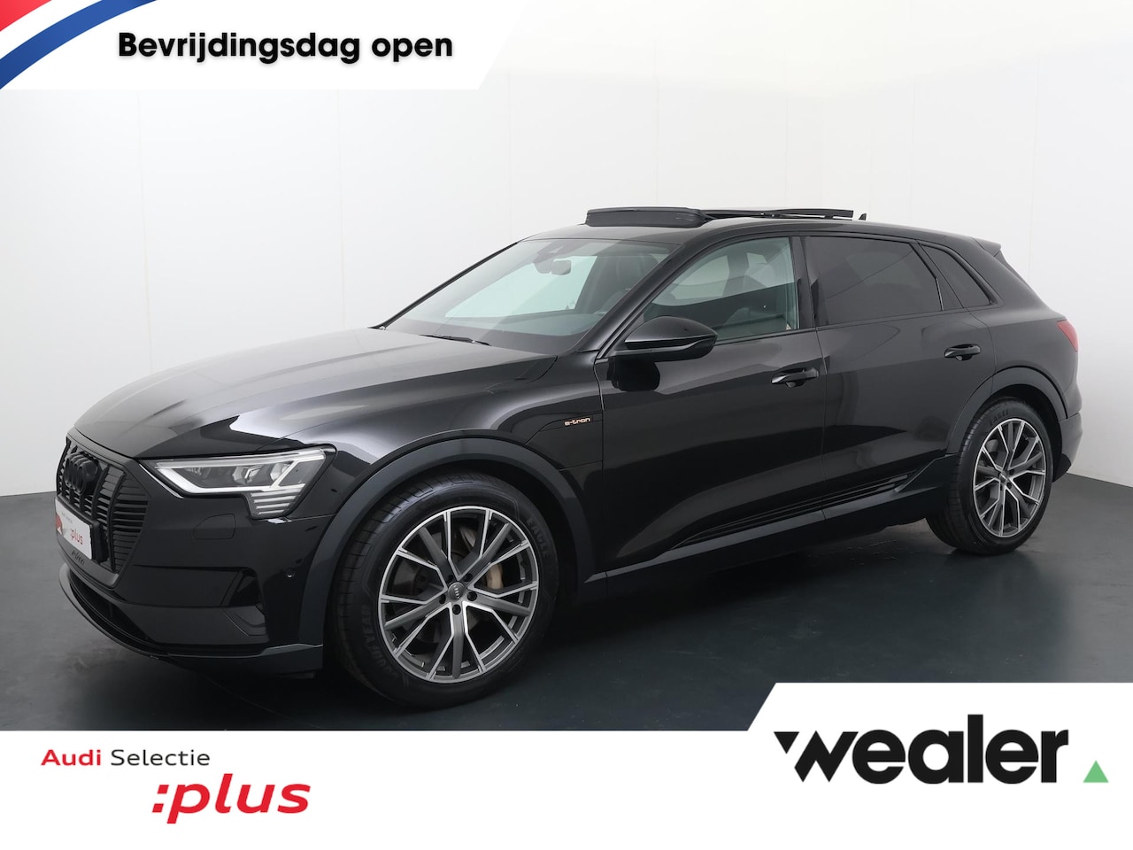 Audi e-tron - e-tron 55 quattro advanced 95 kWh | 408 PK | Panoramadak | Lichtmetalen velgen 20"| Sports - AutoWereld.nl