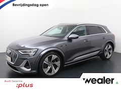 Audi e-tron - S quattro 95 kWh ( 503 PK | Trekhaak | S Line | half lederen bekleding | Lichtmetalen velg