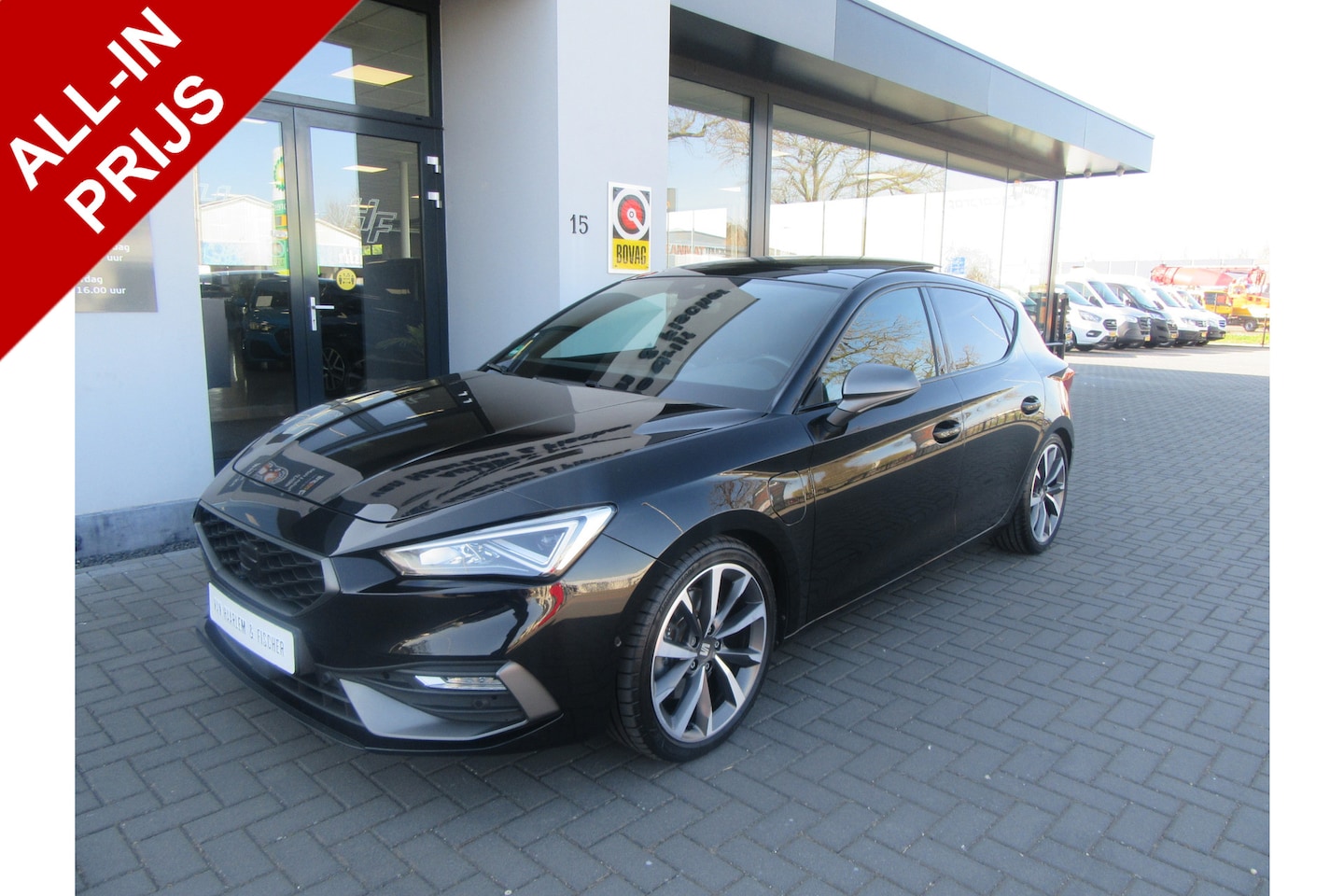 Seat Leon - 1.4 TSI 204PK FR Plug In Hybrid, Panoramadak, Keyless - AutoWereld.nl