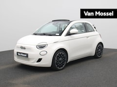 Fiat 500 C - 500e La Prima 42 kWh | Leder interieur | Navigatie | Climate Control | Parkeersensoren | L