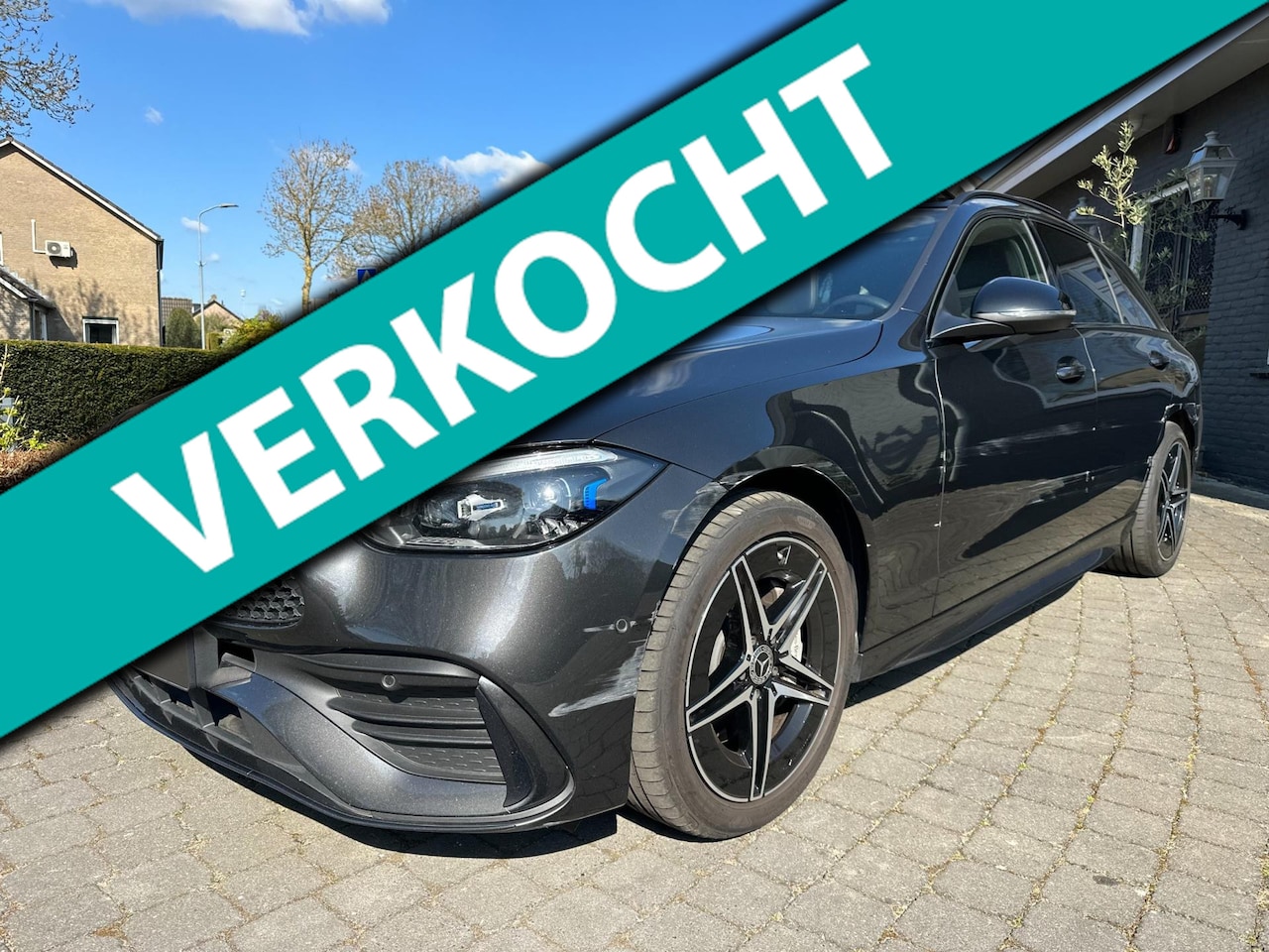 Mercedes-Benz C-klasse - 300e AMG, Pano, Lichte schade! BTW auto - AutoWereld.nl
