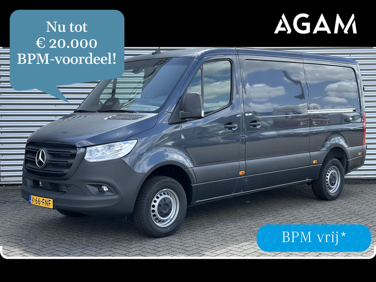 Mercedes-Benz Sprinter - 317CDI L2H1 Airco Navigatie Camera 2800kg Trekhaak - AutoWereld.nl