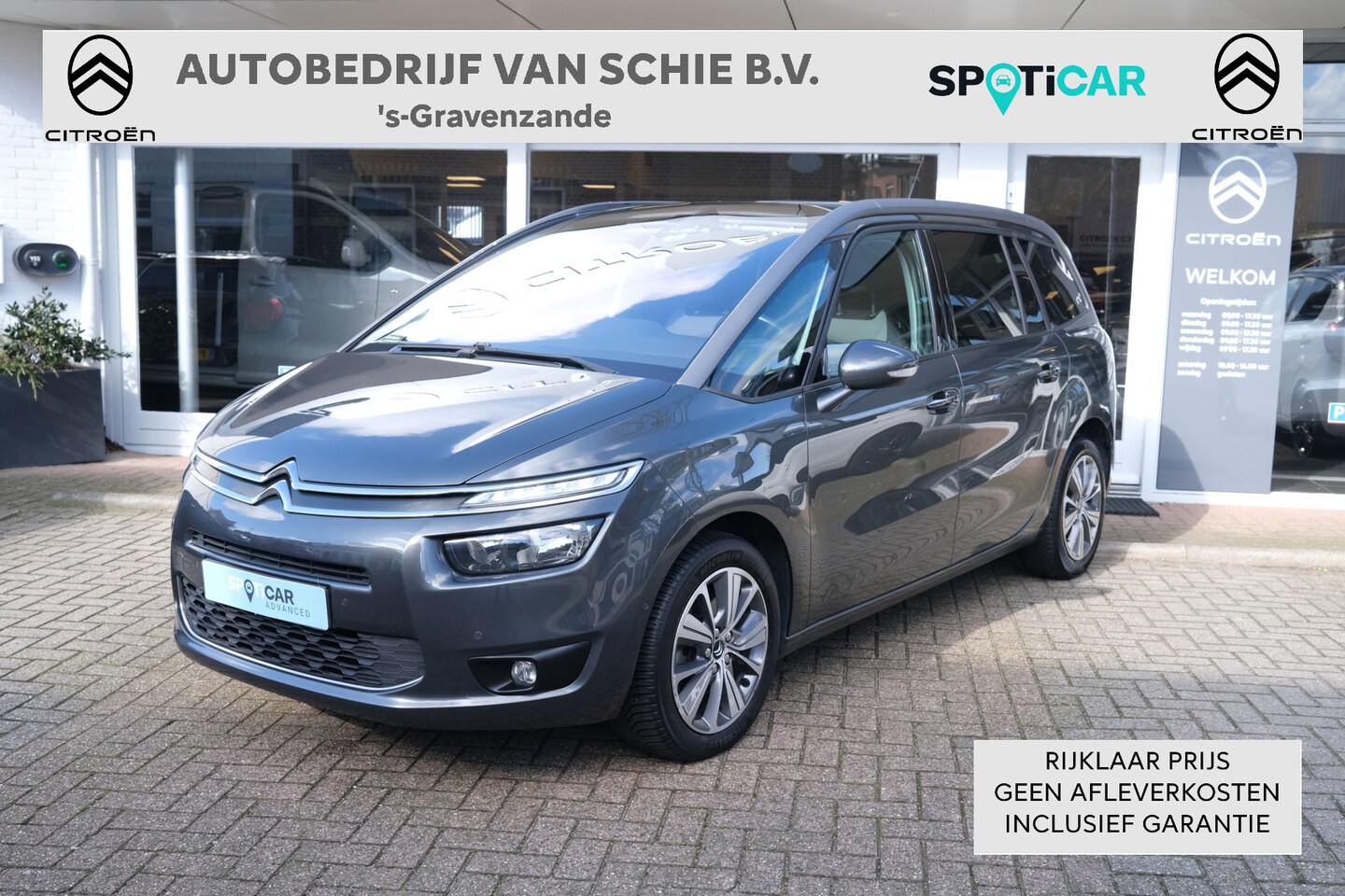 Citroën Grand C4 Picasso - THP 155 Intensive Trekhaak | 17" | Camera etc - AutoWereld.nl