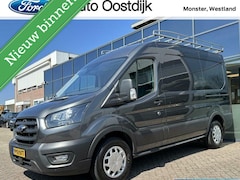 Ford Transit - 350 2.0 TDCI L2H2 Trend 130PK 3-zit Trekhaak Camera Adaptive Cruise Blind-Spot Imperiaal L