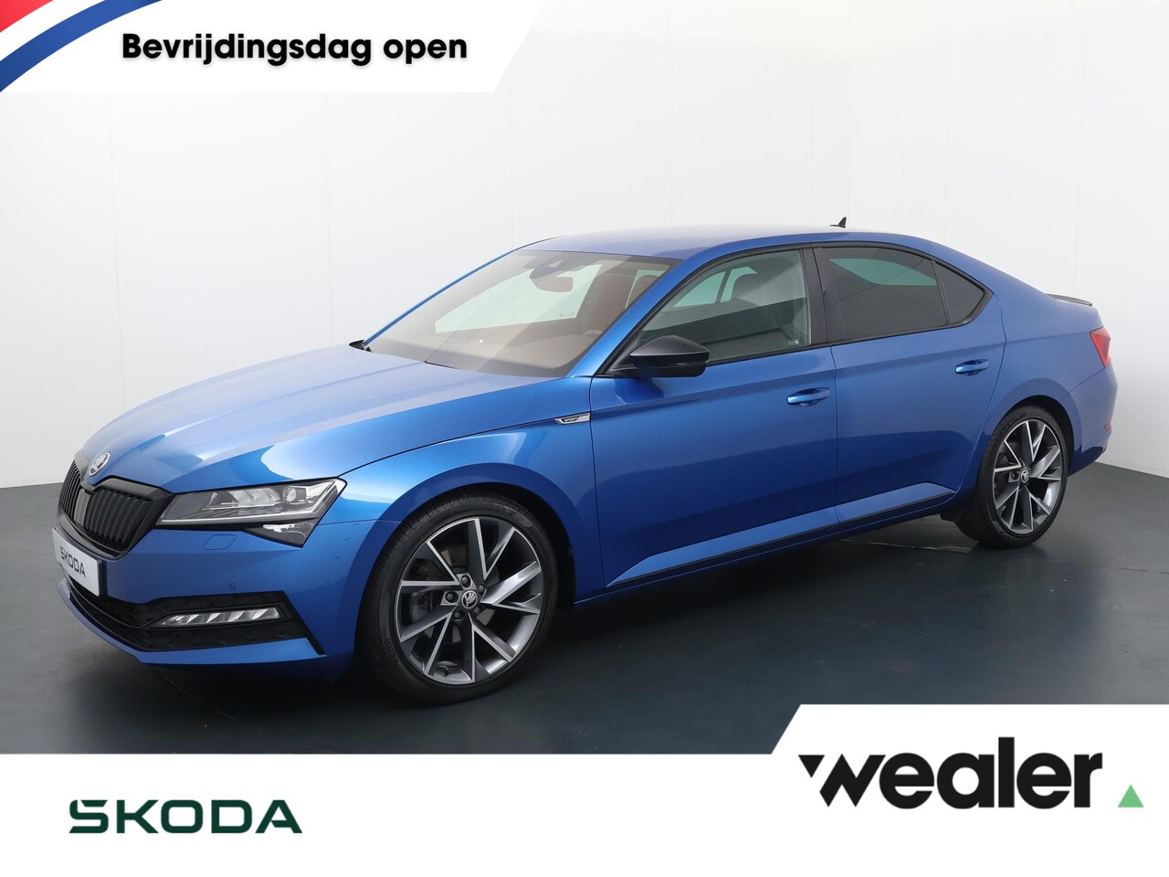 Skoda Superb - 1.5 TSI ACT Sportline Business | 150 PK | Automaat | Trekhaak | El. achterklep | - AutoWereld.nl