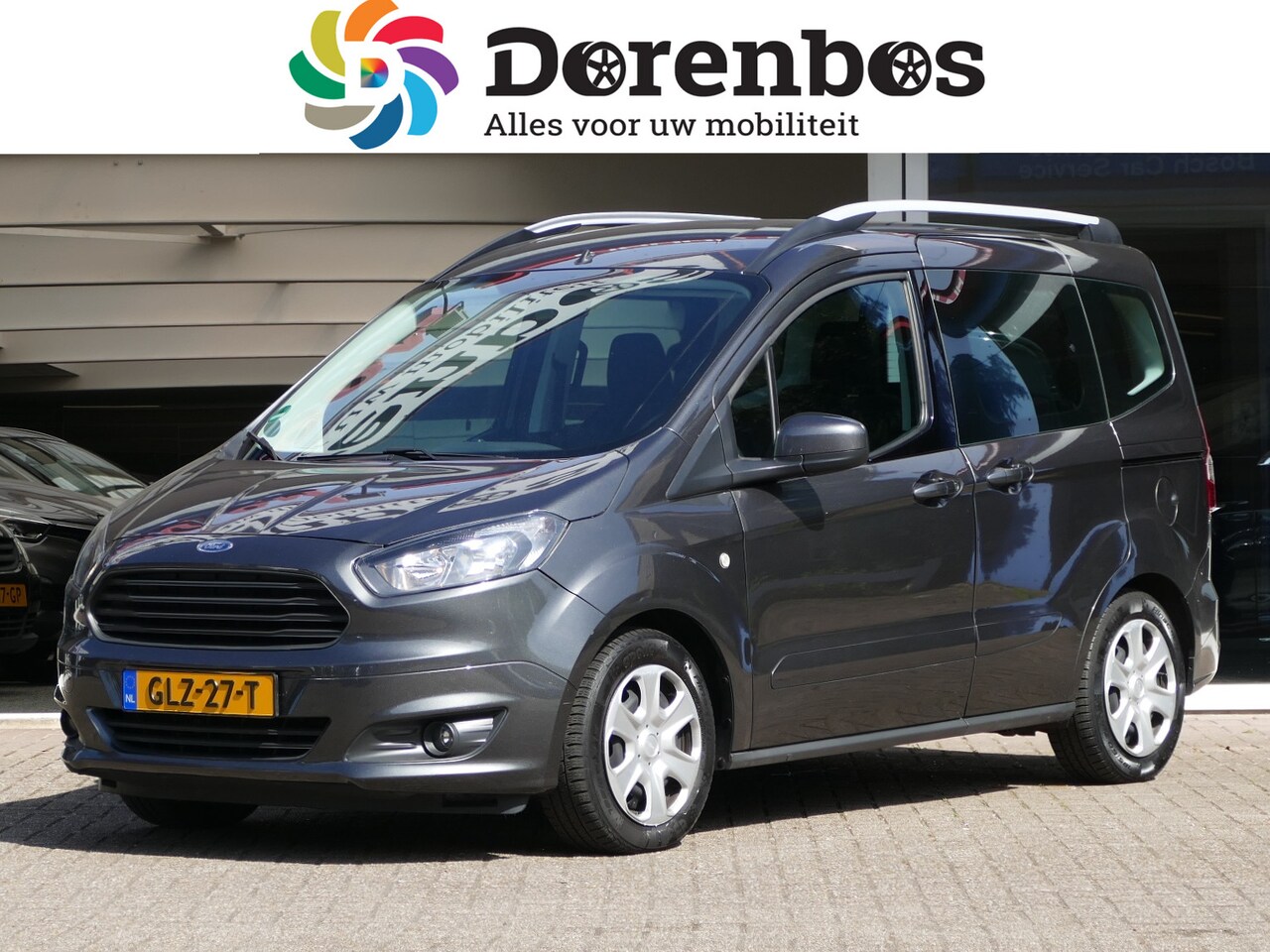Ford Tourneo Courier - 1.0 Titanium | verwarmde voorruit | parkeersensoren | cruise control - AutoWereld.nl