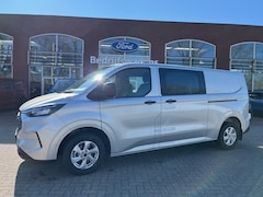 Ford Transit Custom - Trend DCL2H1 320 150PK MT6 BPM VRIJ I DUBBEL CABINE I 150PK I 5Pers. I CAMERA I DUBBELE SC