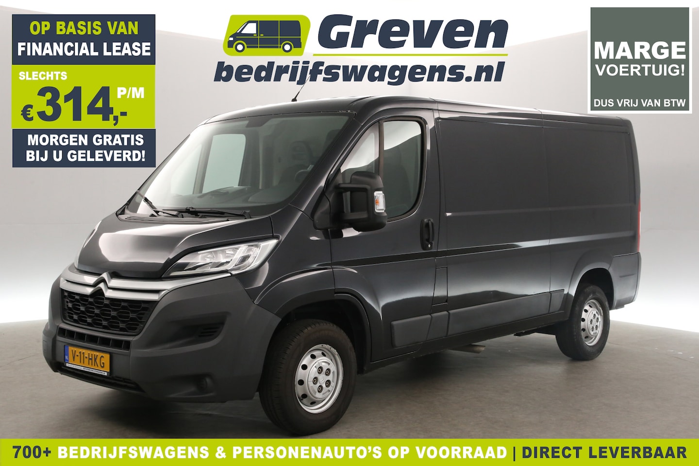 Citroën Jumper - 33 2.0 BlueHDi L2H1 Marge Airco Camera Cruise PDC 3 Persoons Elektrpakket Schuifdeur Trekh - AutoWereld.nl