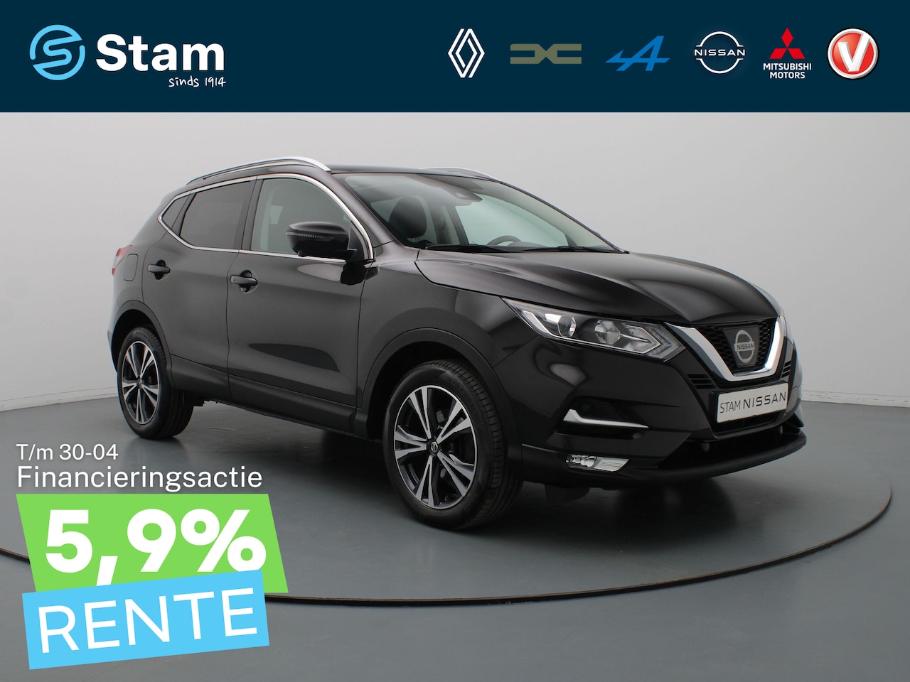 Nissan Qashqai - 116pk N-Connecta 360° Camera | Cruise | Navi | Parkeersens. v+a | Panoramadak - AutoWereld.nl
