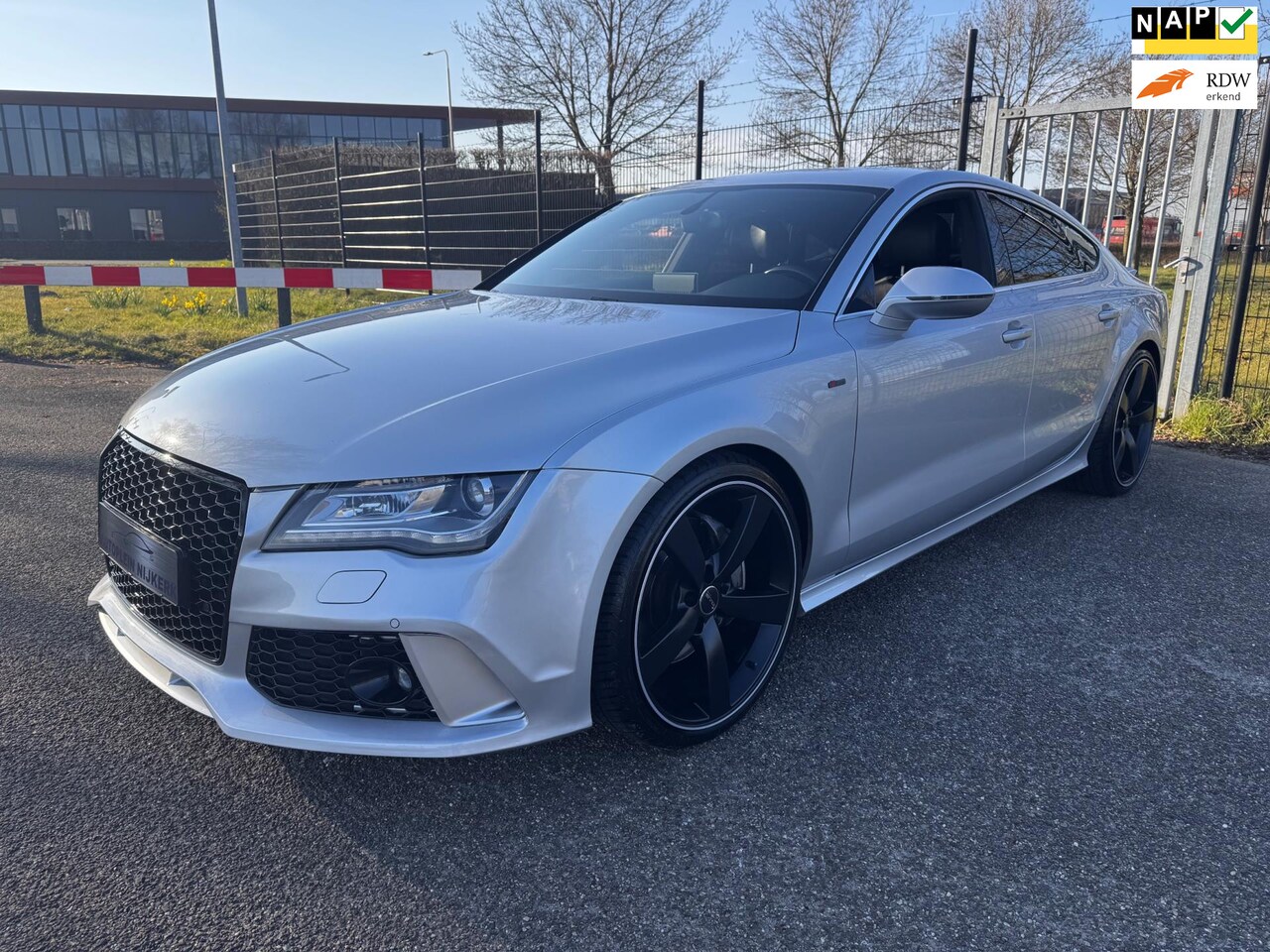 Audi A7 Sportback - 3.0 TFSI 420PK quattro RS7 look 21Inch Luchtvering - AutoWereld.nl