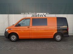 Volkswagen Transporter - 2.0 TDI 150pk DSG L2-H1 Dubbel Cabine -NAVI-AIRCO