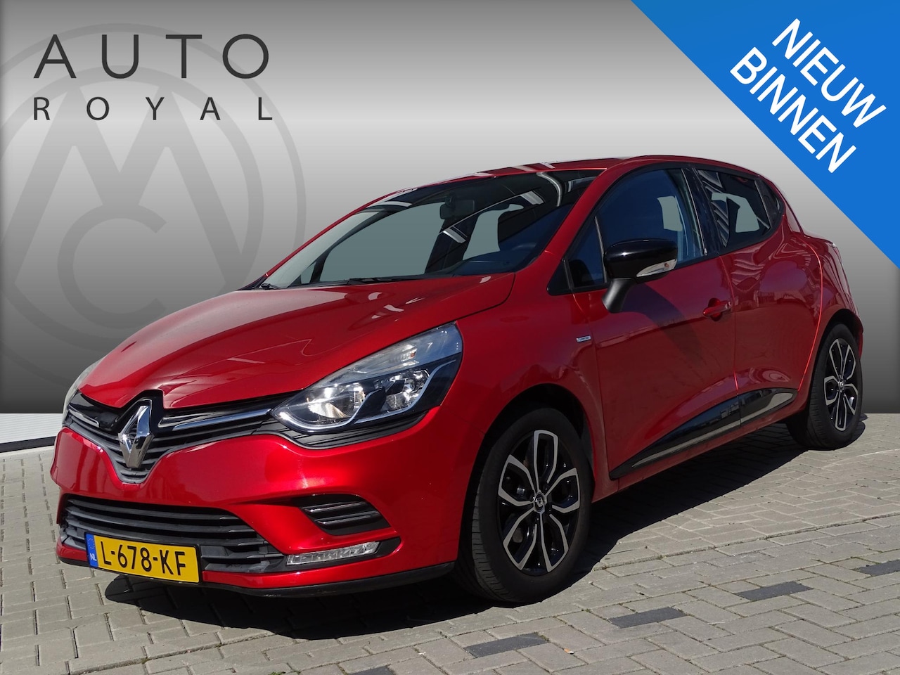 Renault Clio - 0.9 TCe Limited Navigatie, Airco, CruiseControl, Elec ramen, 5drs, LM-velgen, Bedienbaar s - AutoWereld.nl