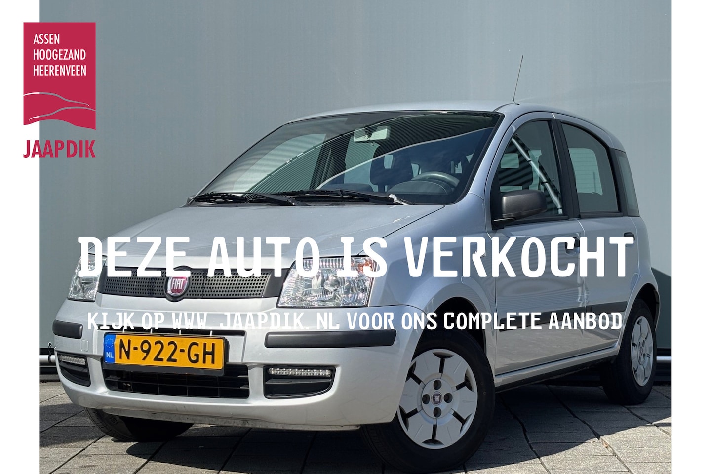 Fiat Panda - BWJ 2009 | 1.1 Active | NWE APK | AIRCO | RADIO/CD | STUURBEKR | CENTRALE VERGR. | - AutoWereld.nl