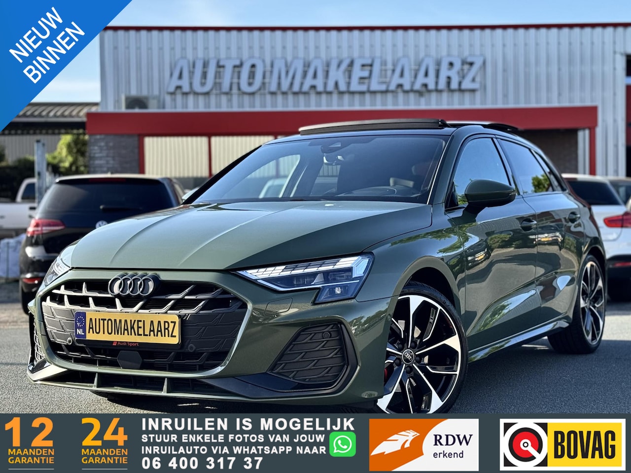 Audi A3 Sportback - 35 TFSI S-line | Premium kleur Facelift Full - AutoWereld.nl