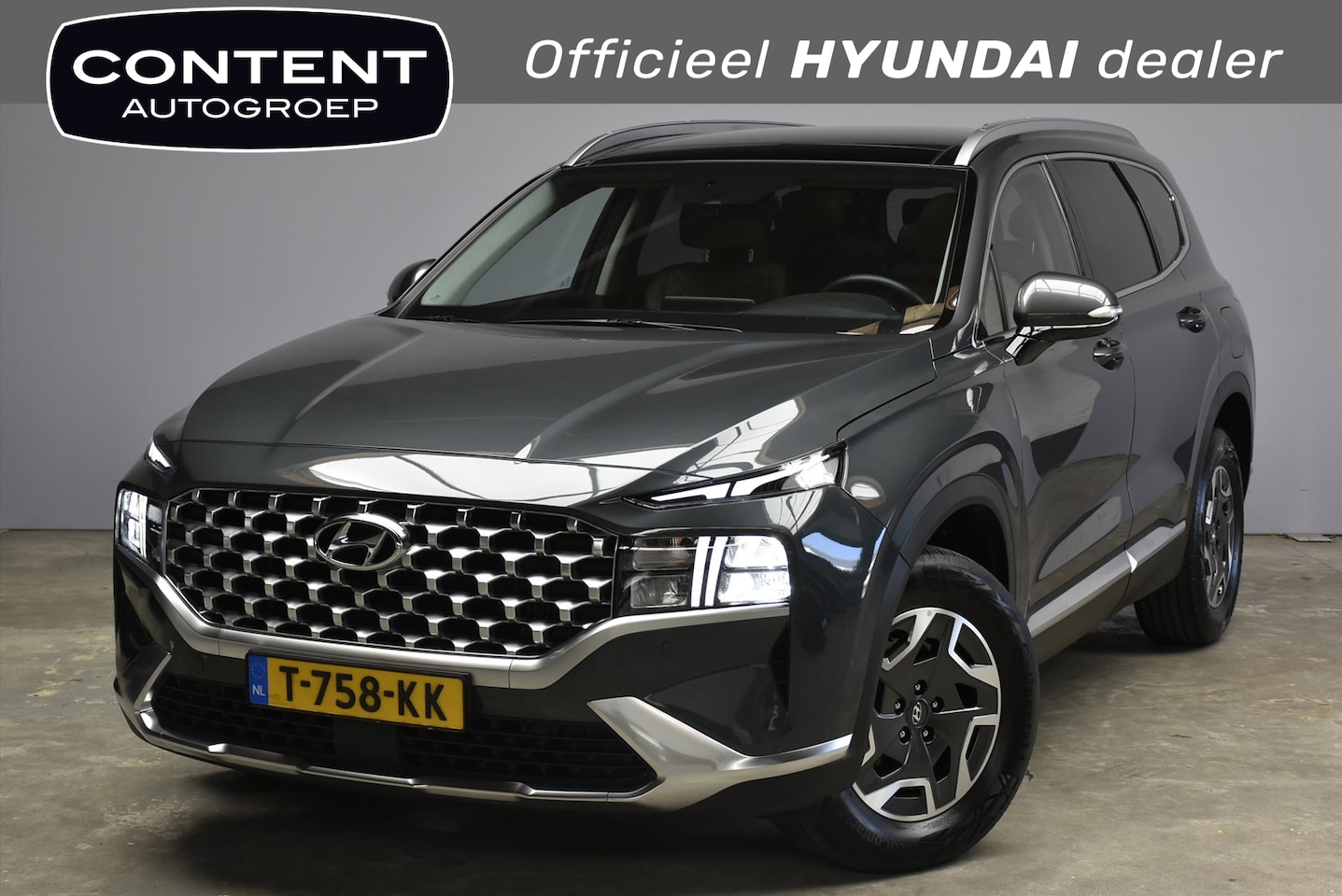 Hyundai Santa Fe - 1.6 T-GDi HEV Aut. Comfort Smart Sky (7-zitter) - AutoWereld.nl