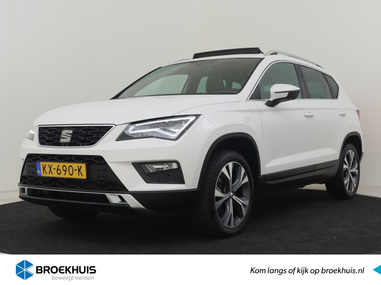 Seat Ateca - 1.4 EcoTSI Xcellence 150pk DSG/AUTO | 1e eigenaar | Panorama dak | Navigatie | Premium aud - AutoWereld.nl