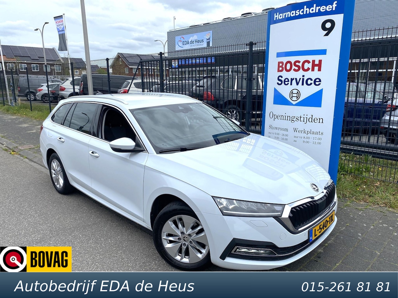 Skoda Octavia Combi - 1.0 TSI Business Edition Dec. '20 met o.a. trekhaak, LED, navi, CarPlay, PDC, etc. - AutoWereld.nl