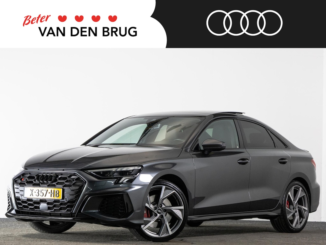 Audi S3 - Limousine 2.0 TFSI 310 PK QUATTRO | LED | Magnetic Ride | Panoramadak | Bang & Olufsen | H - AutoWereld.nl