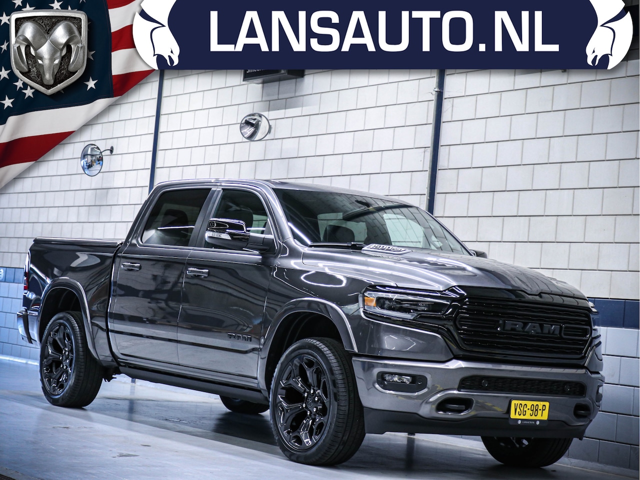 Dodge Ram 1500 - | Limited Night Edition | 5.7L HEMI V8 - AutoWereld.nl
