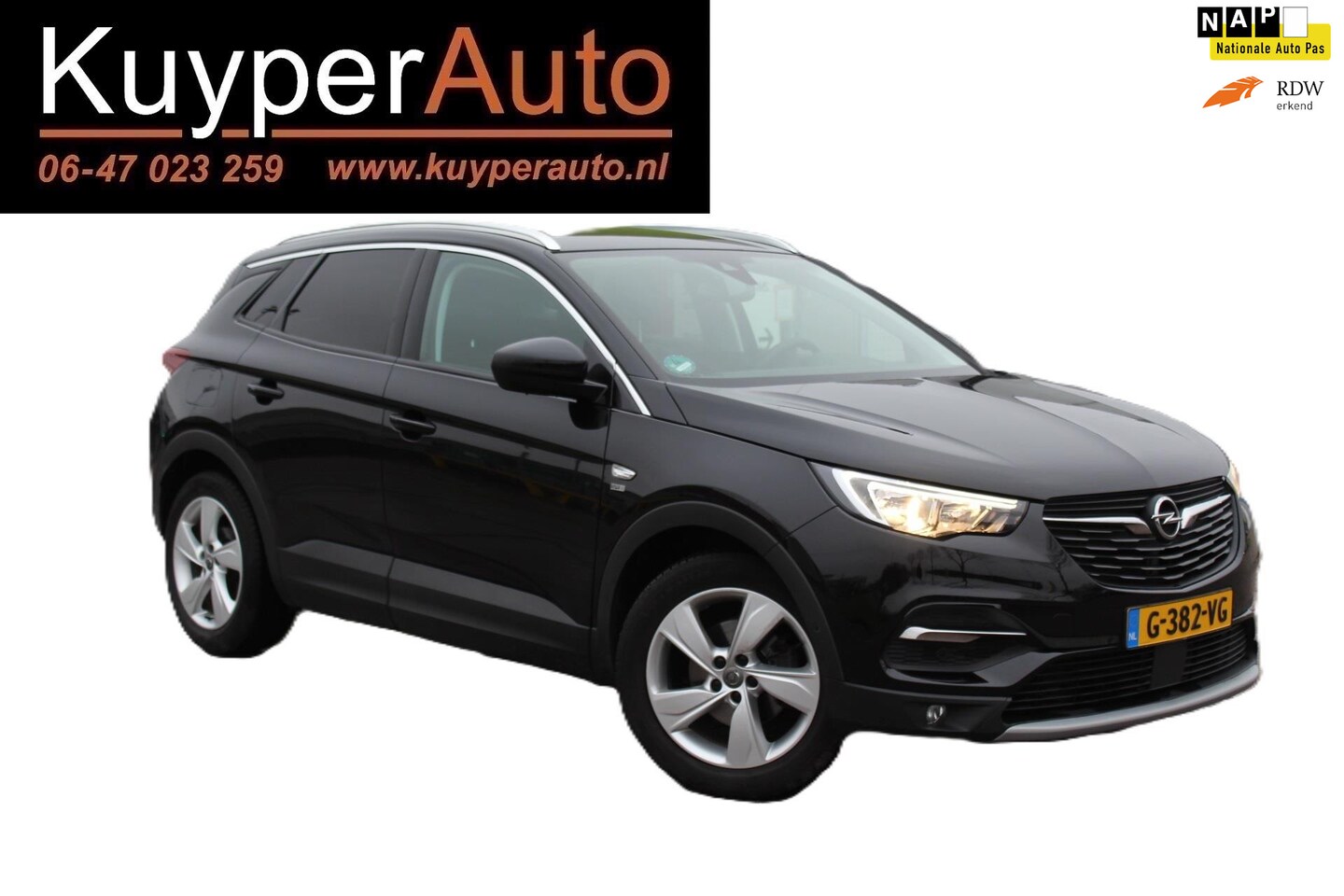 Opel Grandland X - 1.2 Turbo 120 Jaar Edition AUTOMAATdealer onderhouden multimedia apple androitvol opties - AutoWereld.nl