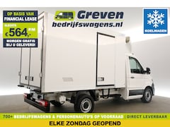 Volkswagen Crafter - 35 2.0 TDI 177PK Koelwagen Bakwagen Zijdeur Airco Koelauto 3 Persoons Laadbak Achterdeuren