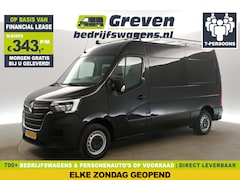 Renault Master - T35 2.3 dCi L2H2 | 7 PERSOONS | Dubbele Cabine | Airco PDC Trekhaak Imperiaal Ladder Elekt