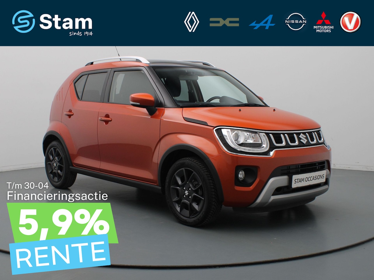 Suzuki Ignis - 1.2 Smart Hybrid Style Camera | Climate | Cruise | Navi | Stoelverw. - AutoWereld.nl