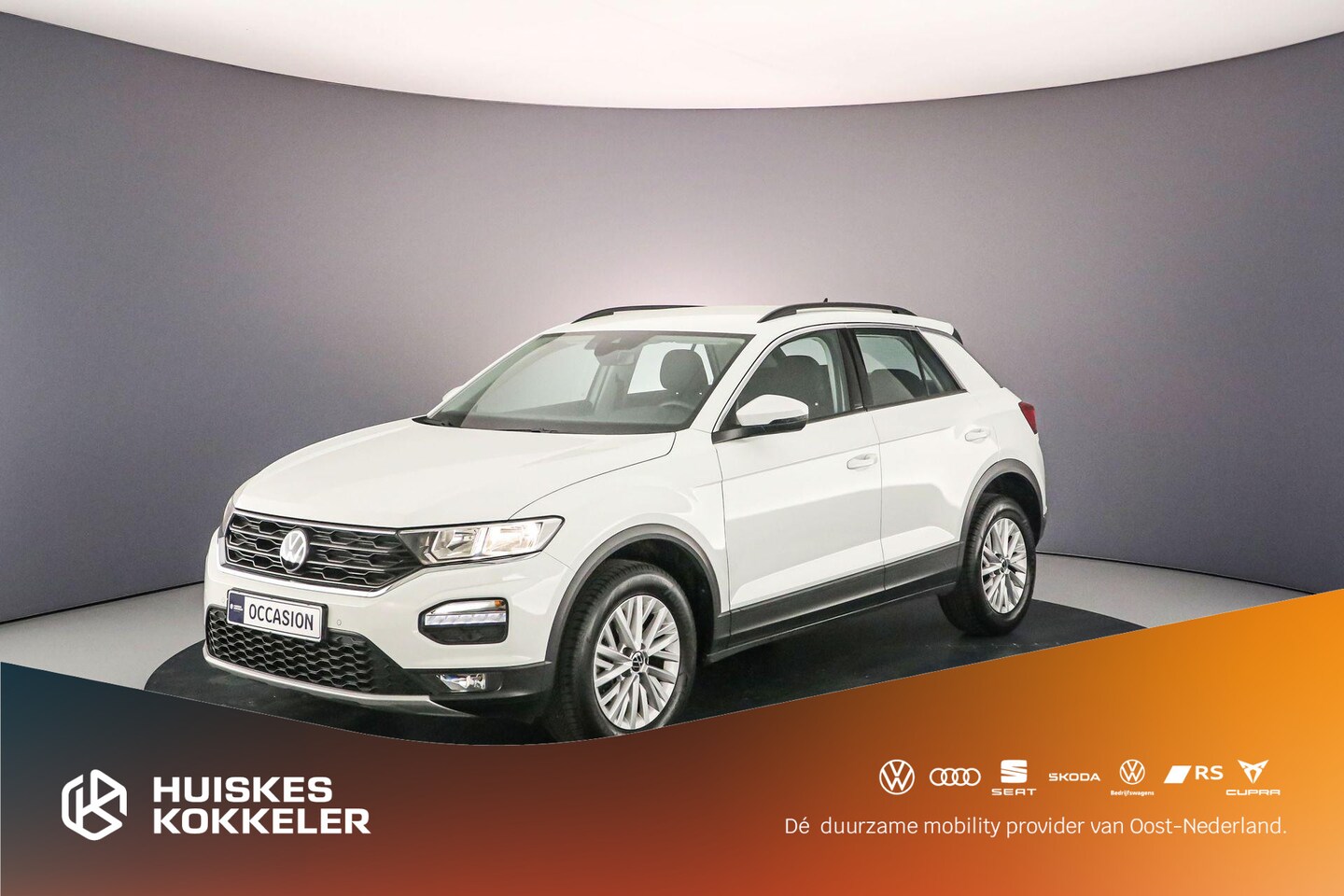 Volkswagen T-Roc - Style 1.0 TSI 110pk Adaptive cruise control, Stoelverwarming, App connect, Parkeersensoren - AutoWereld.nl