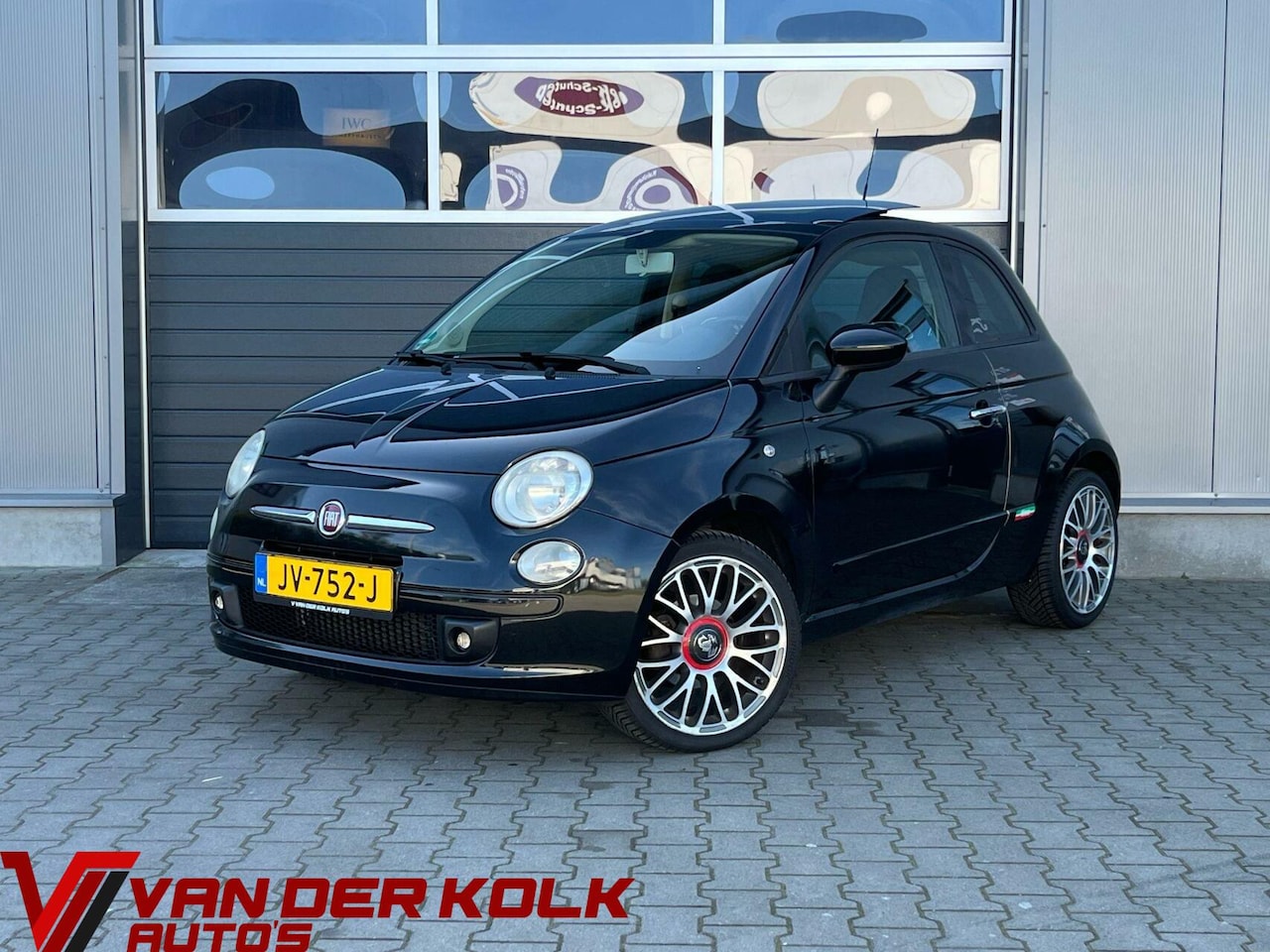 Fiat 500 - 1.4-16V Sport Panorama Leder Airco Lichtmetaal - AutoWereld.nl