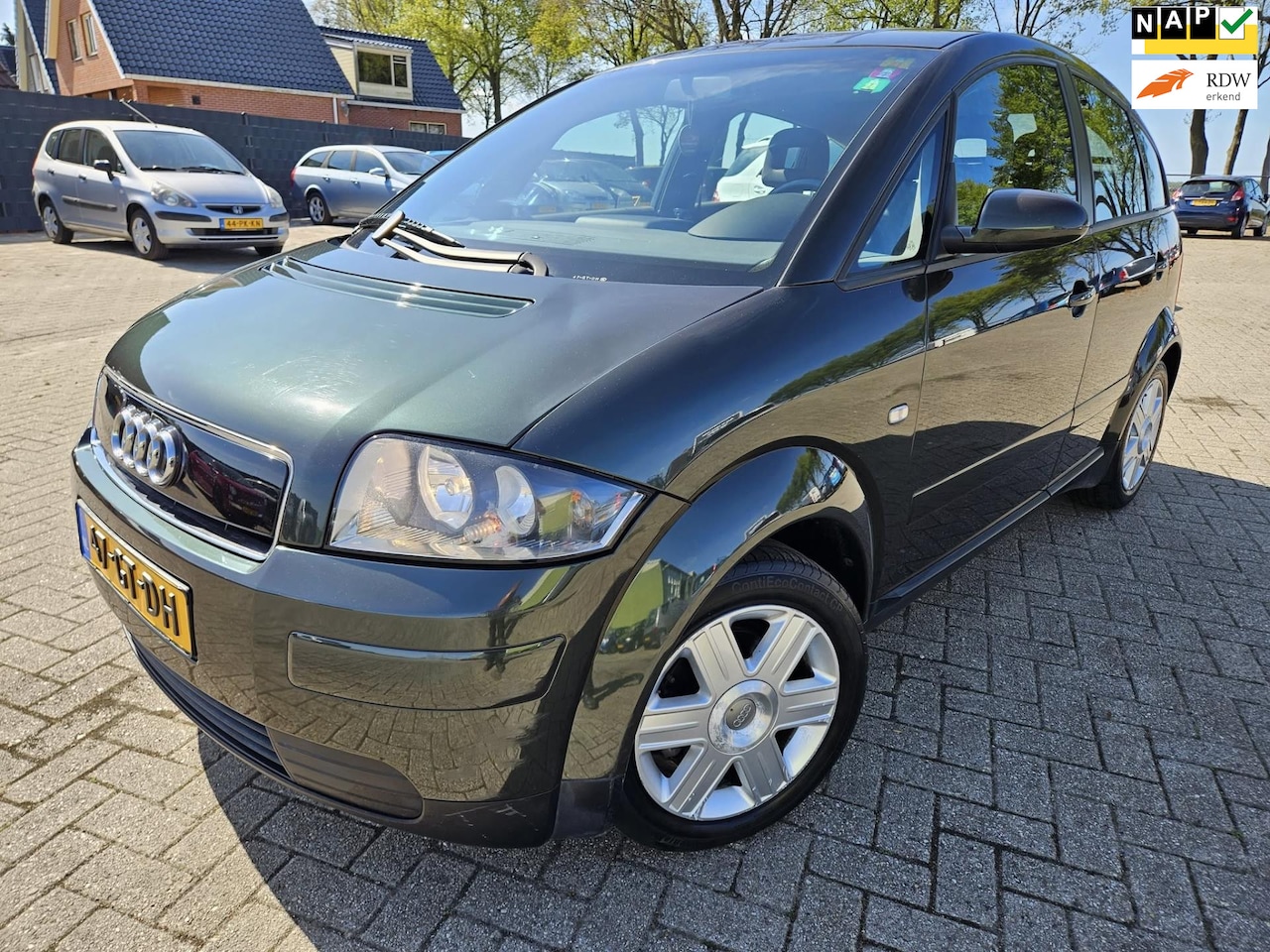 Audi A2 - 1.4 5Drs. 2001. Climate/Lichtmetaal/Spoiler etc. APK 04-2026 - AutoWereld.nl