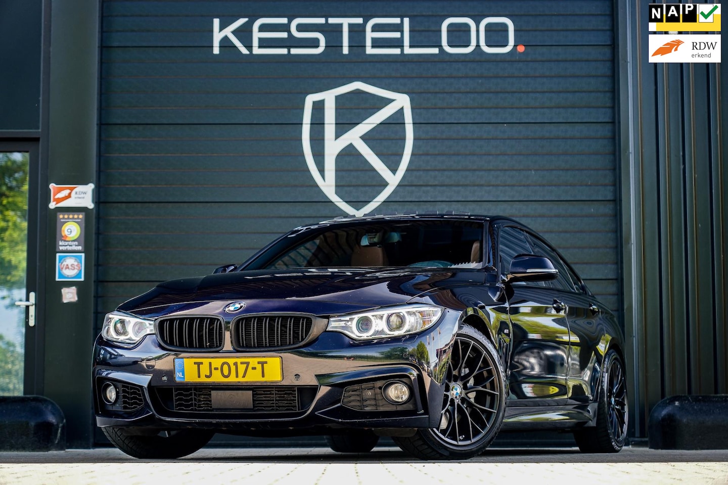 BMW 4-serie Gran Coupé - 435d xDrive 3xM Sport PANO/ACC/CARBONZWART/BLACKPACK/LEER/CAMERA/NAVI PROFF/INDIVIDUAL/BIX - AutoWereld.nl