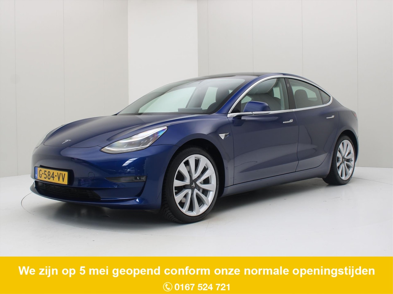 Tesla Model 3 - Long-Range AWD 351pk 75kWh [ AUTOPILOT+19" LMV+620KM WLTP ] - AutoWereld.nl