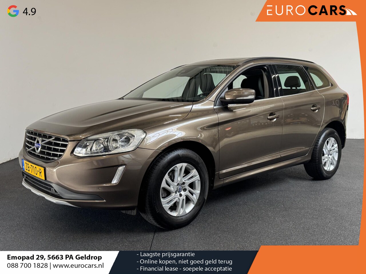 Volvo XC60 - 2.0 D4 FWD Summum BTW AUTO 190 PK Navigatie Parkeersensoren Elek Stoelen met geheugen - AutoWereld.nl