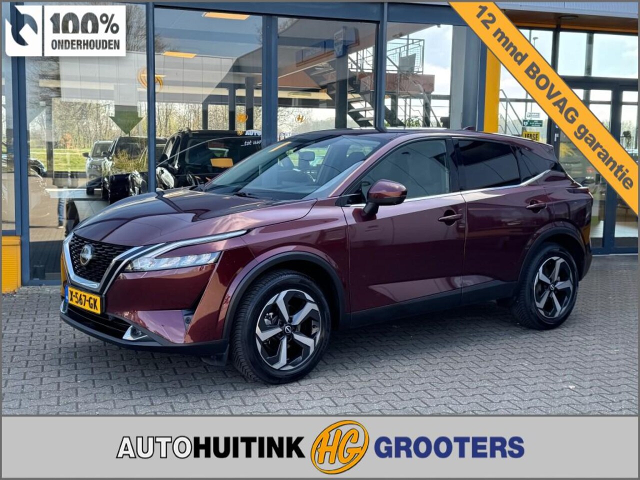 Nissan Qashqai - 1.3 MHEV N-Connecta - Navi - 360 camera - stoelverwarming - AutoWereld.nl