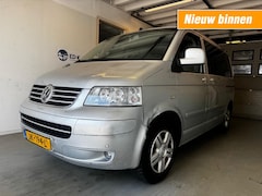 Volkswagen Transporter - 2.5 TDI 174 pk LEER CLIMA Kampeerwagen 7 PERS APK 12-2025