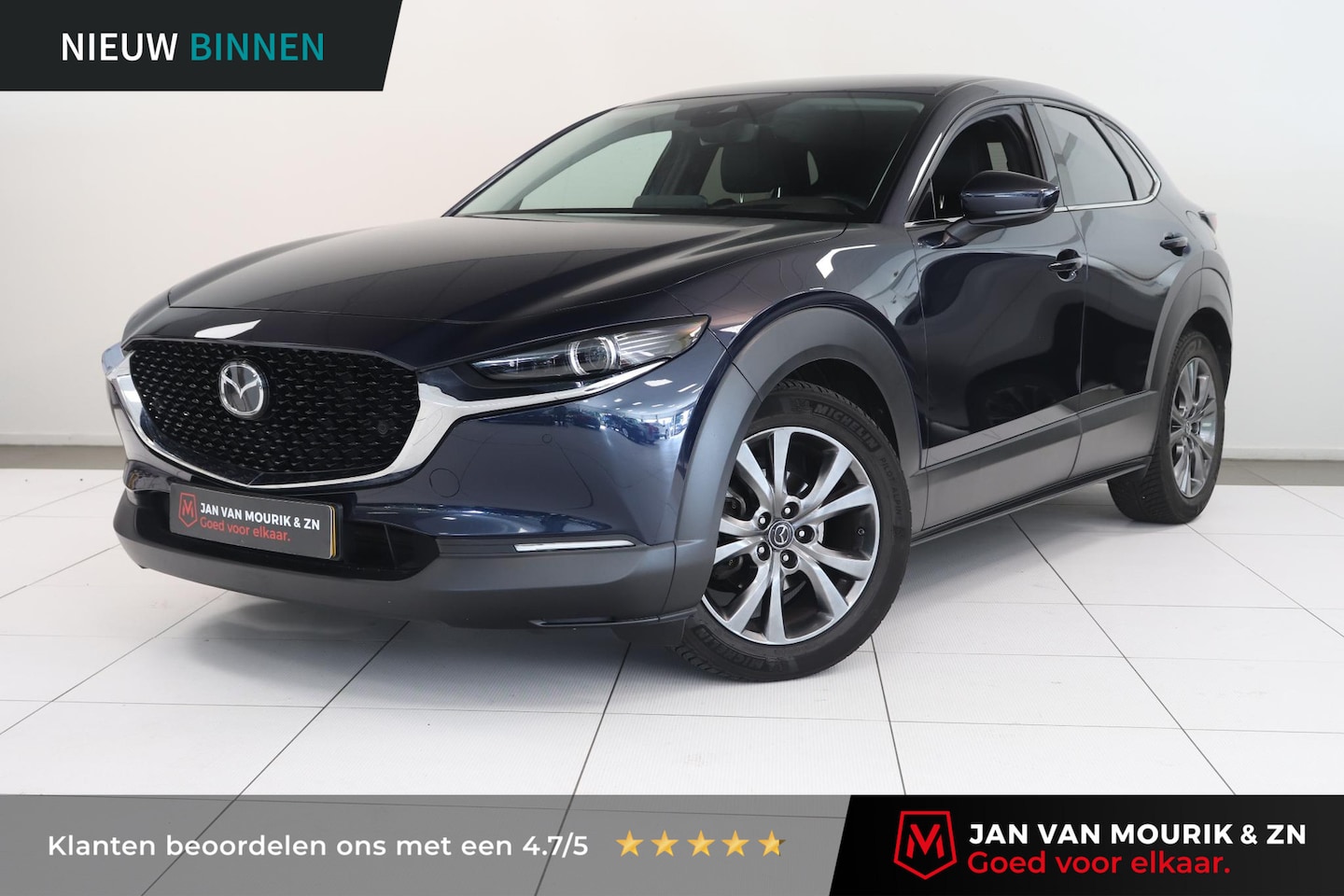 Mazda CX-30 - 2.0 e-SkyActiv-X M Hybrid Luxury | Camera | BOSE audio | Leder | Climatronic | Apple Carpl - AutoWereld.nl