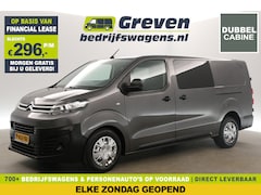 Citroën Jumpy - 2.0 BlueHDI L3H1 | Dubbele Cabine | 5 Persoons | Airco Cruise 2xSchuifdeur Parkeersensoren