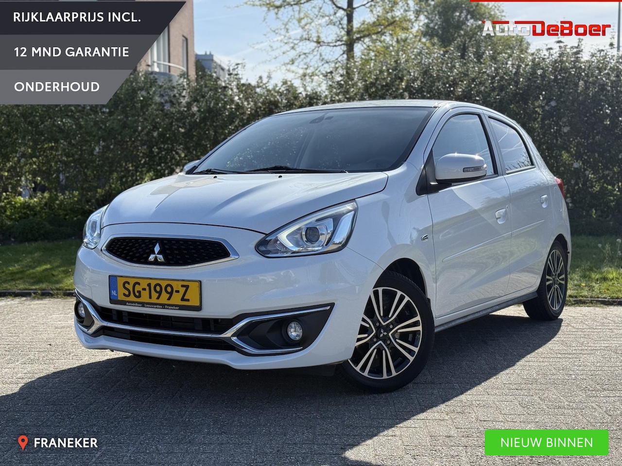 Mitsubishi Space Star - 1.2 Instyle Keyless | Carplay | Camera - AutoWereld.nl