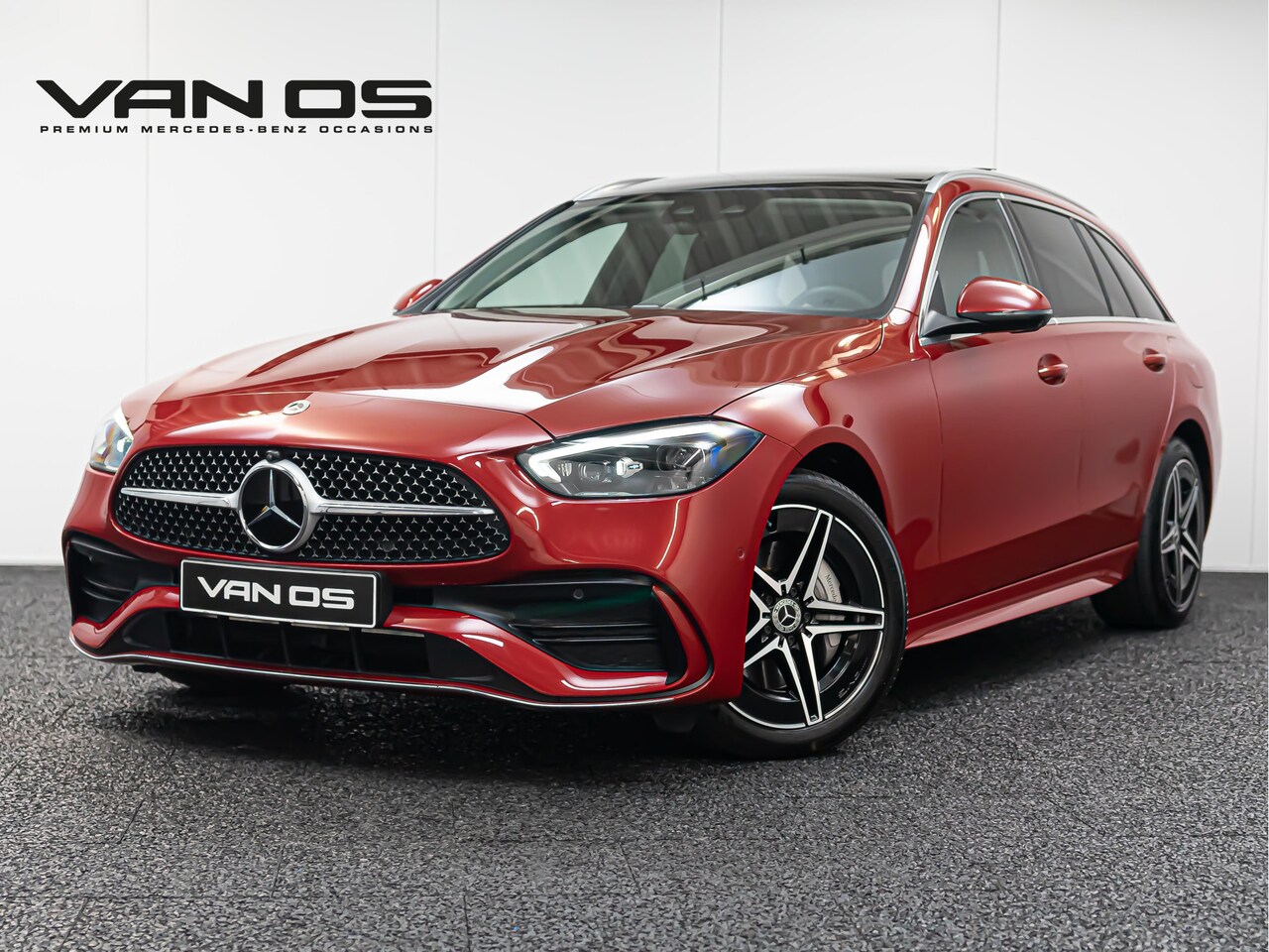 Mercedes-Benz C-klasse Estate - C 300 e AMG Line | Pano | Burmester - AutoWereld.nl