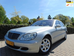 Mercedes-Benz S-klasse - 500 Lang , Full Option , Clima / Leder / Keyless / Soft Close / Pdc / Xenon / 16" Lm Velge