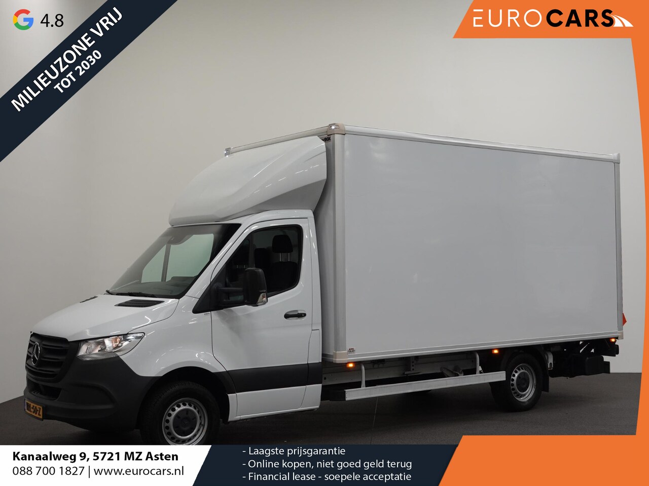 Mercedes-Benz Sprinter - 315 1.9 CDI Bakwagen Meubelbak Laadklep Automaat Navi Airco Cruise Control Zijdeur Comfort - AutoWereld.nl