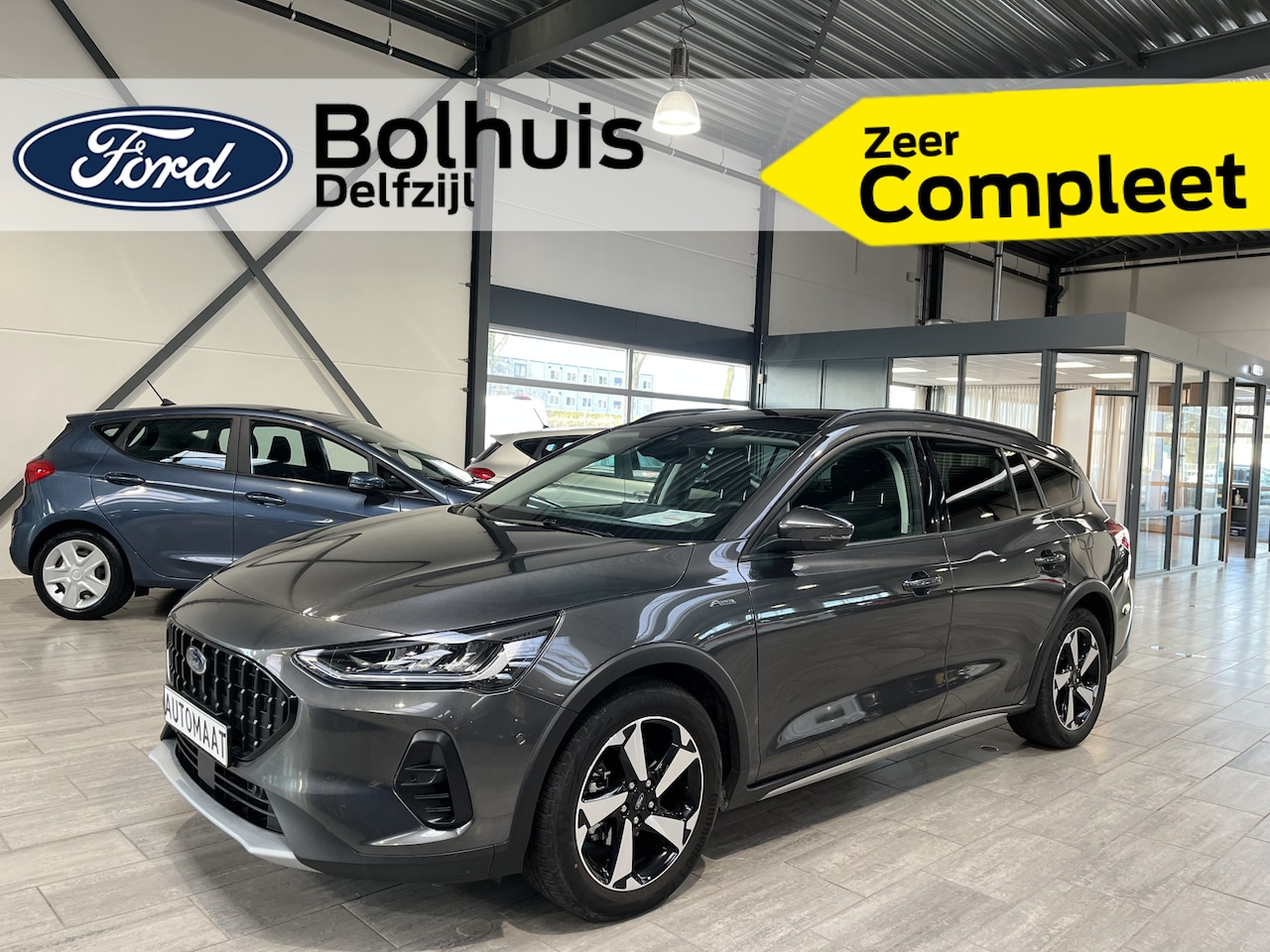 Ford Focus Wagon - EcoBoost Hybrid 155 pk Active | Pano | Winter Pack | Camera | Adapt. cruise | Camera | Dra - AutoWereld.nl