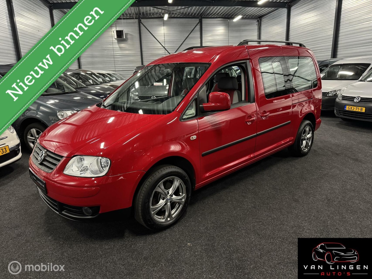 Volkswagen Caddy Maxi - 1.6 Comfortline 7p. Airco|Trekhaak|Apk - AutoWereld.nl