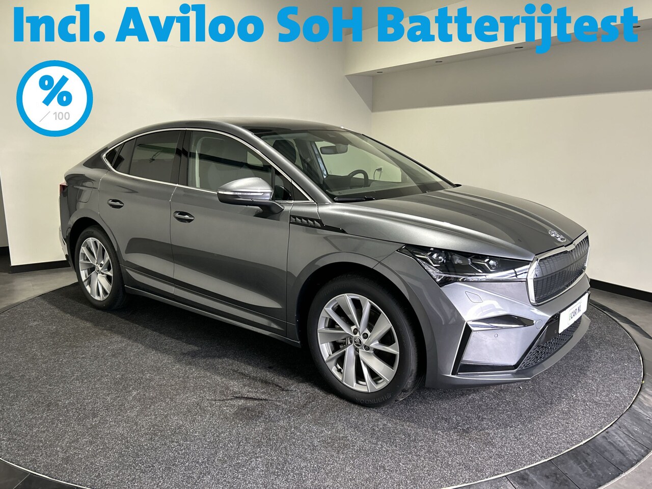 Skoda Enyaq Coupé iV - 60 Sportline | LED | Glazen dak  | Lichtmetalen Velgen 20 inch | NIEUW! Vanuit voorraad le - AutoWereld.nl
