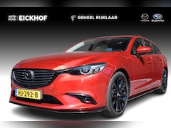 Mazda 6 Sportbreak - 2.0 SkyActiv-G 165 GT-M - White Leather - Black Edition - Dealer onderhouden