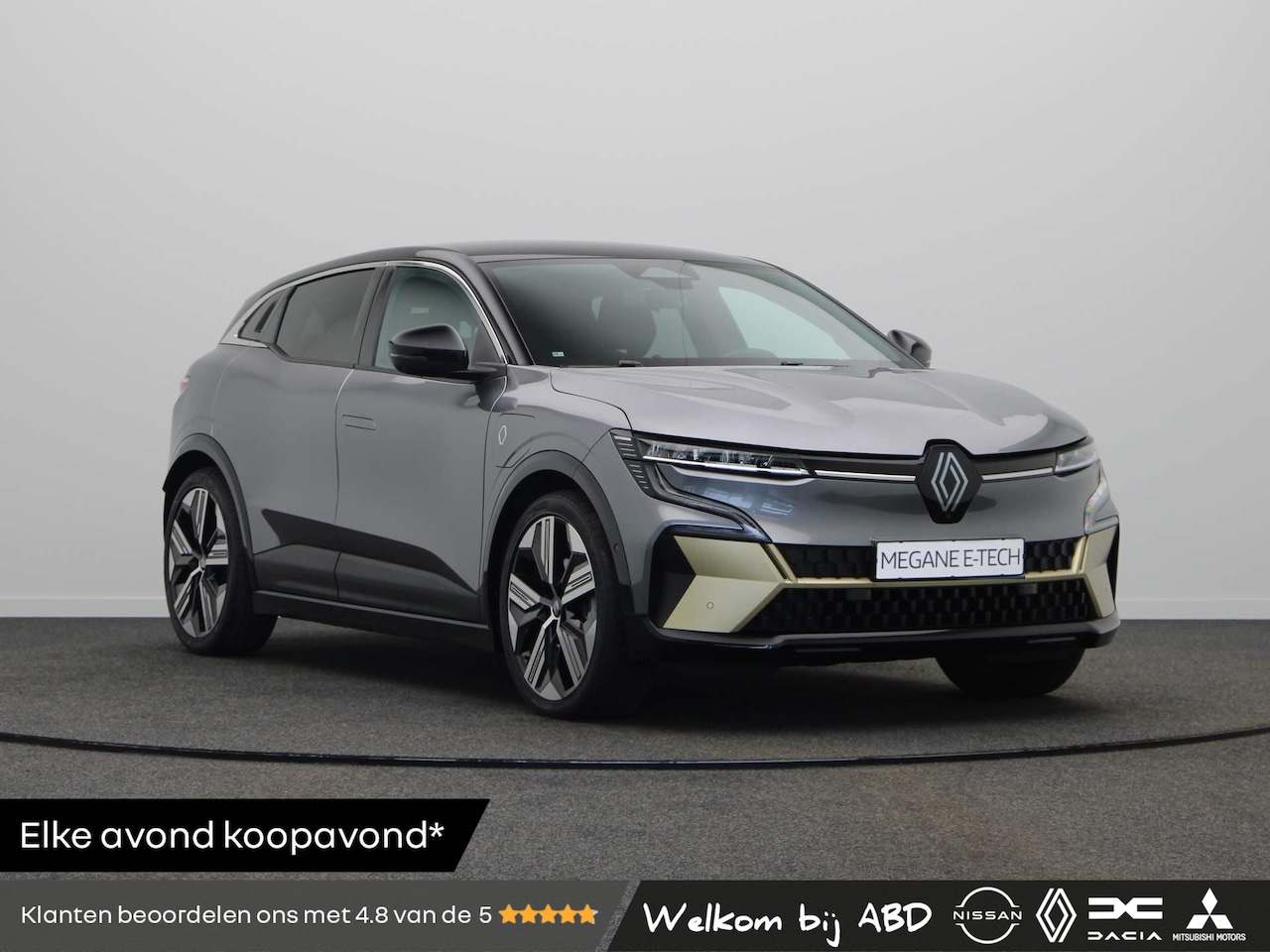 Renault Mégane E-Tech - comfort range iconic 60 kWh | Active driver assist | Blind spot warning | Smart rear view - AutoWereld.nl