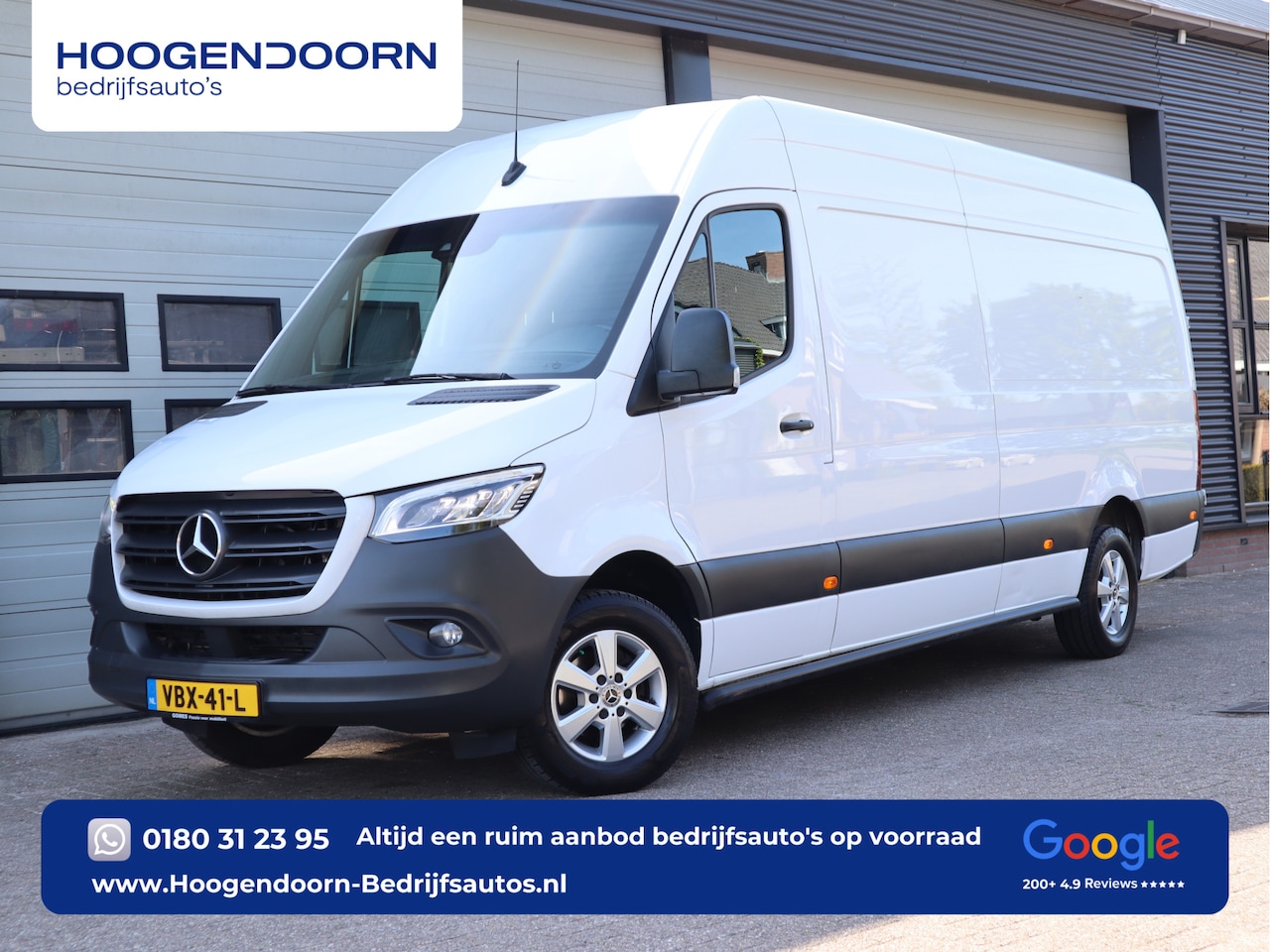 Mercedes-Benz Sprinter - 316 CDI Euro 6 Automaat L3H2 Laadklep Dhollandia - MBUX - Clima - Camera - AutoWereld.nl